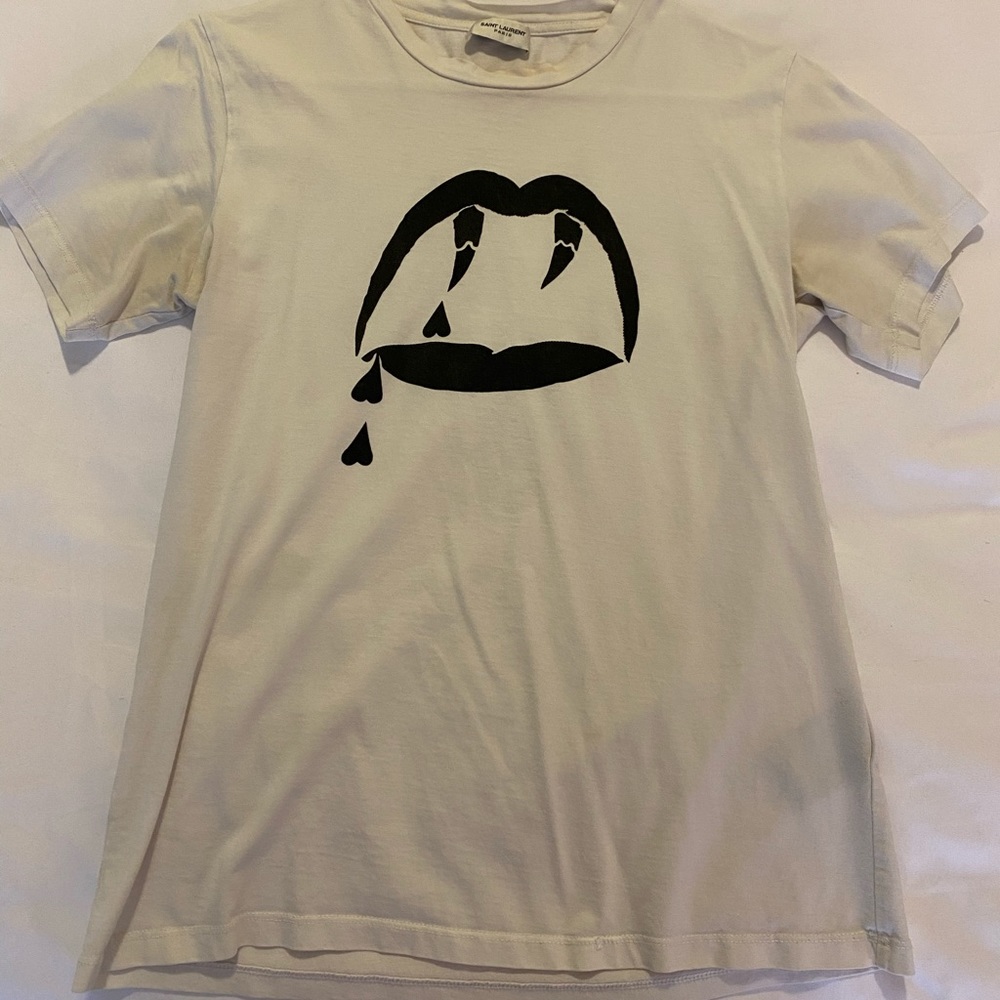 YSL mouth tee